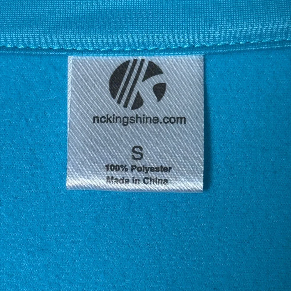 East Coast Championships Teal Track Jacket Womens Size Small Zip‎ Up Athletic